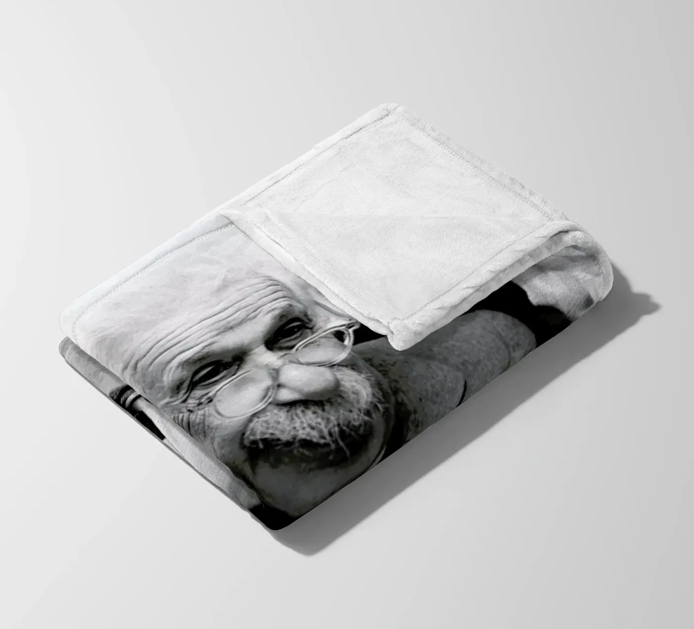 Albert Einstein fleecedeken van Gallery Print and Art Limited