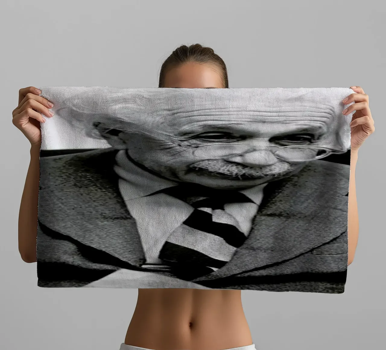 Albert Einstein towel by Gallery Print and Art Limited