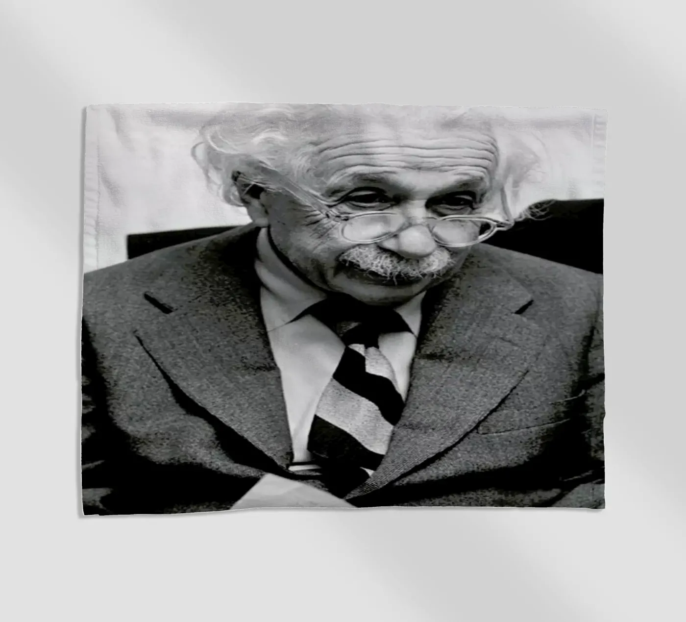 Albert Einstein strandhanddoek van Gallery Print and Art Limited