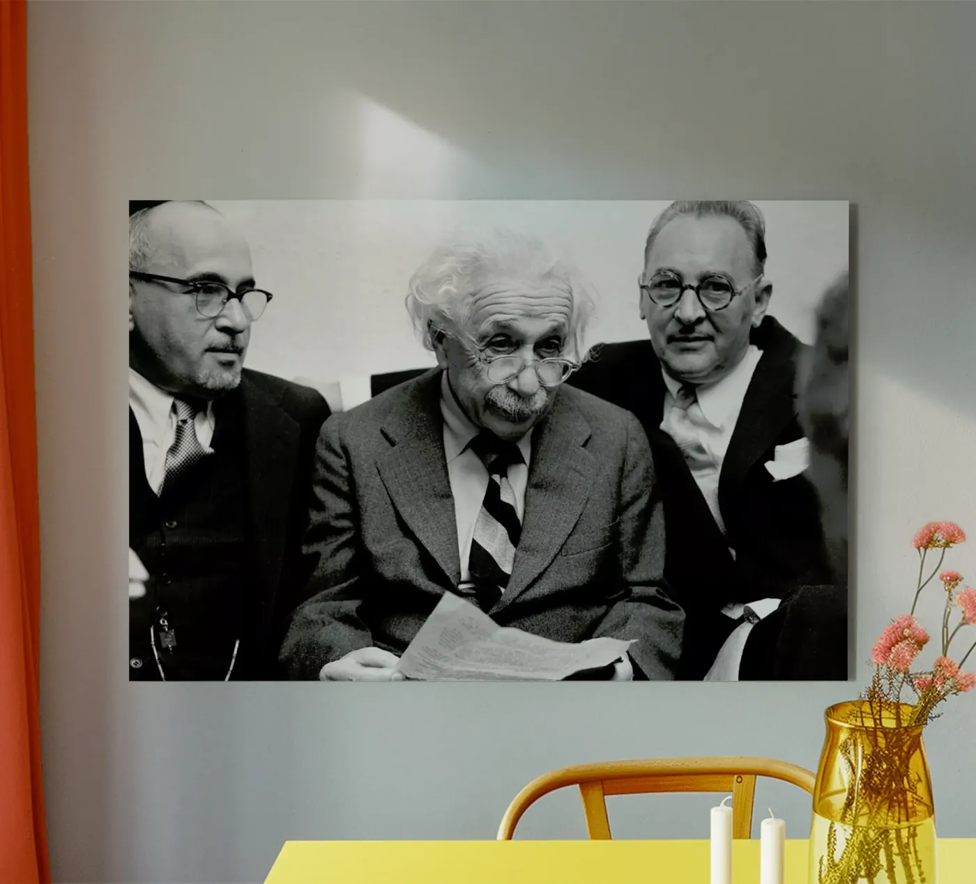 Albert Einstein forex plate by Gallery Print and Art Limited