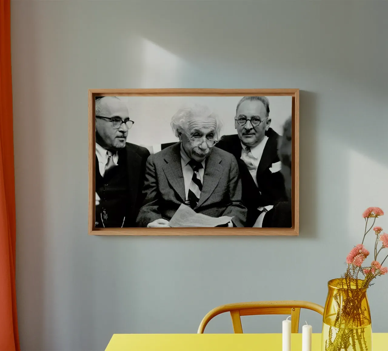 Albert Einstein tela da Gallery Print and Art Limited