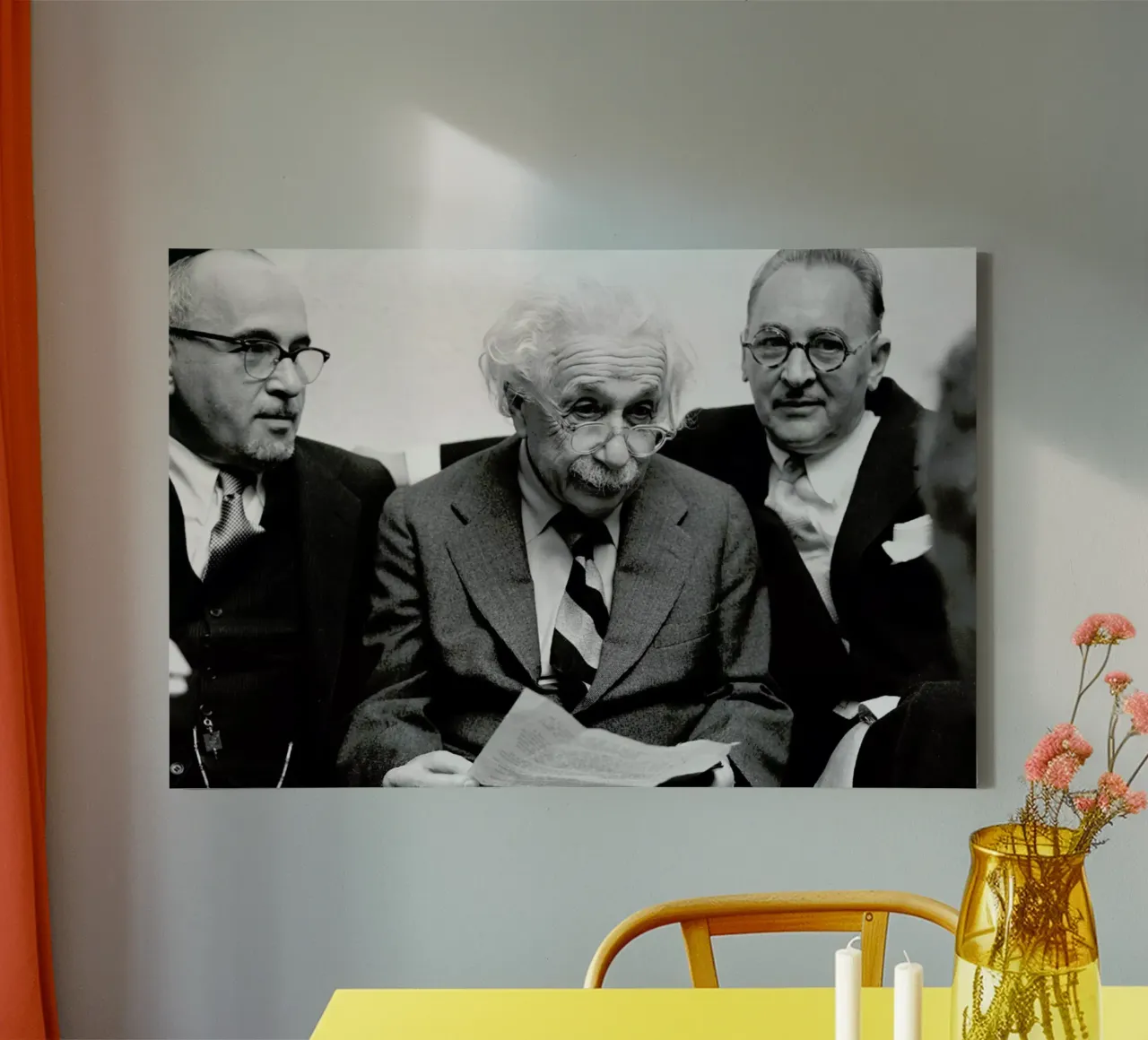 Albert Einstein tela da Gallery Print and Art Limited