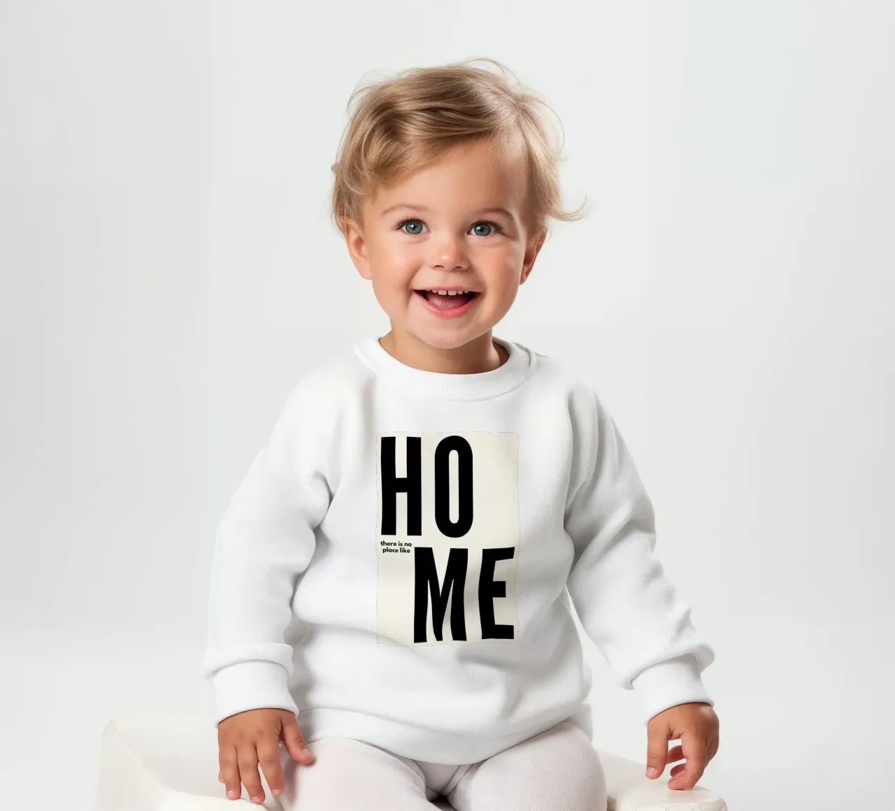There is no place like Home felpa neonato da NORDLICHT DESIGNS