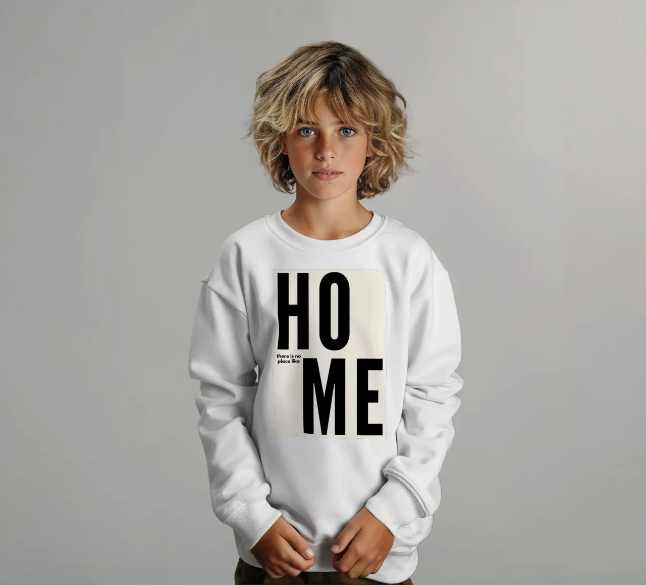 There is no place like Home felpa bambino da NORDLICHT DESIGNS
