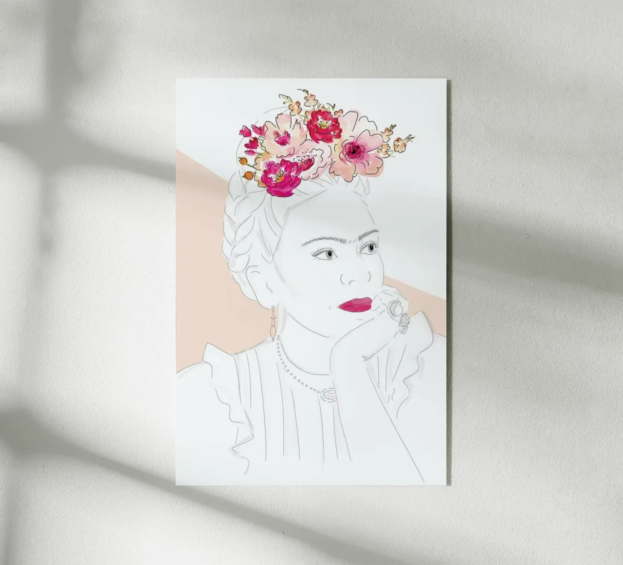 Frida acrylic glass by KRUTH DESIGN