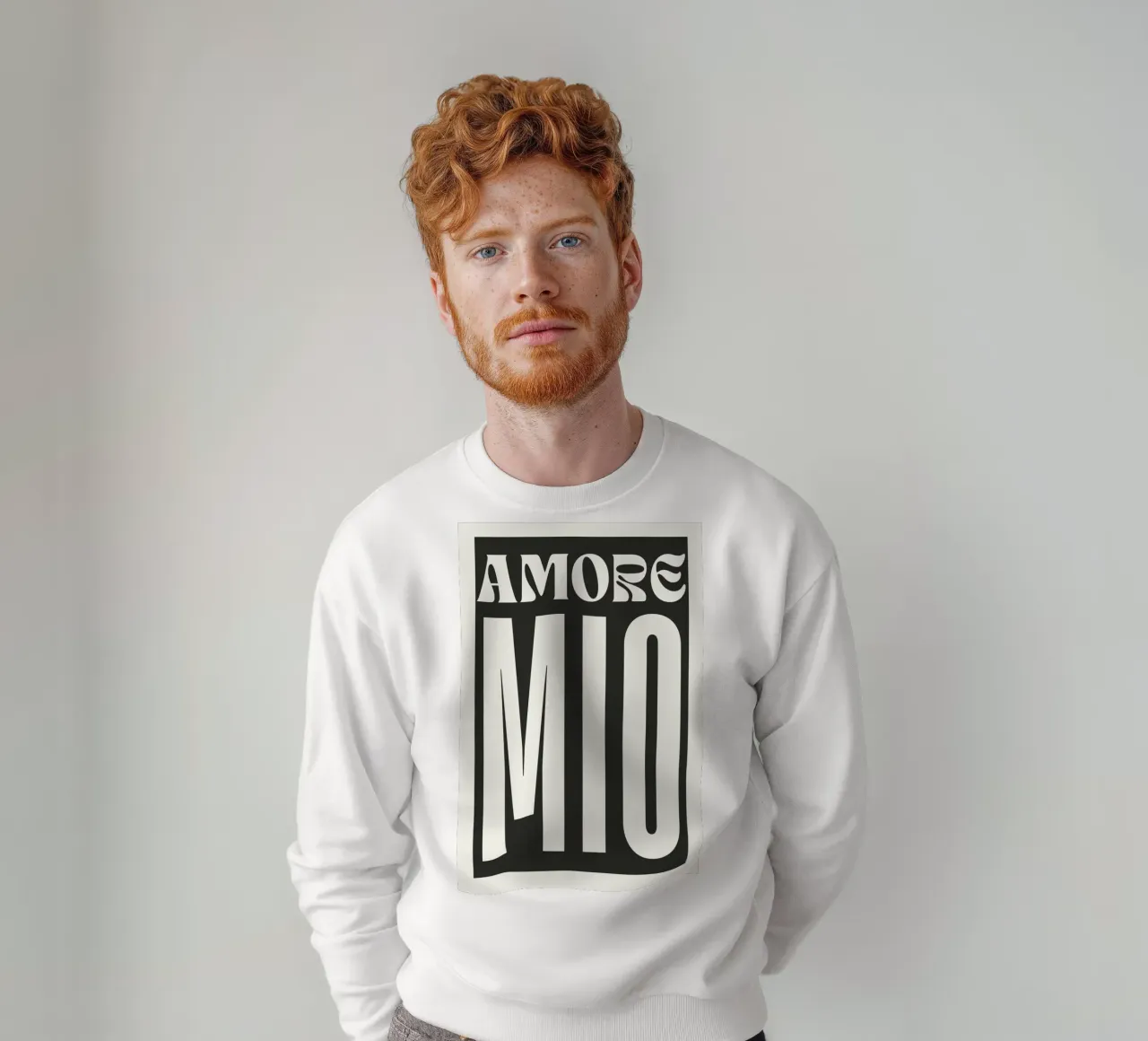 Amore Mio felpa da NORDLICHT DESIGNS