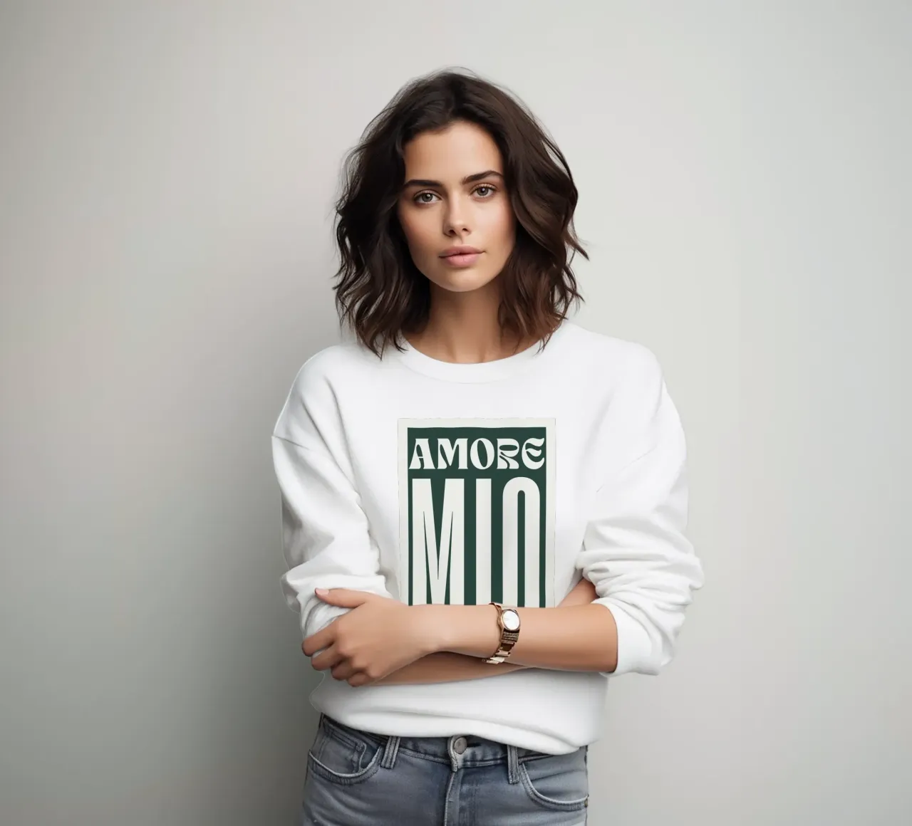 Amore Mio felpa da NORDLICHT DESIGNS