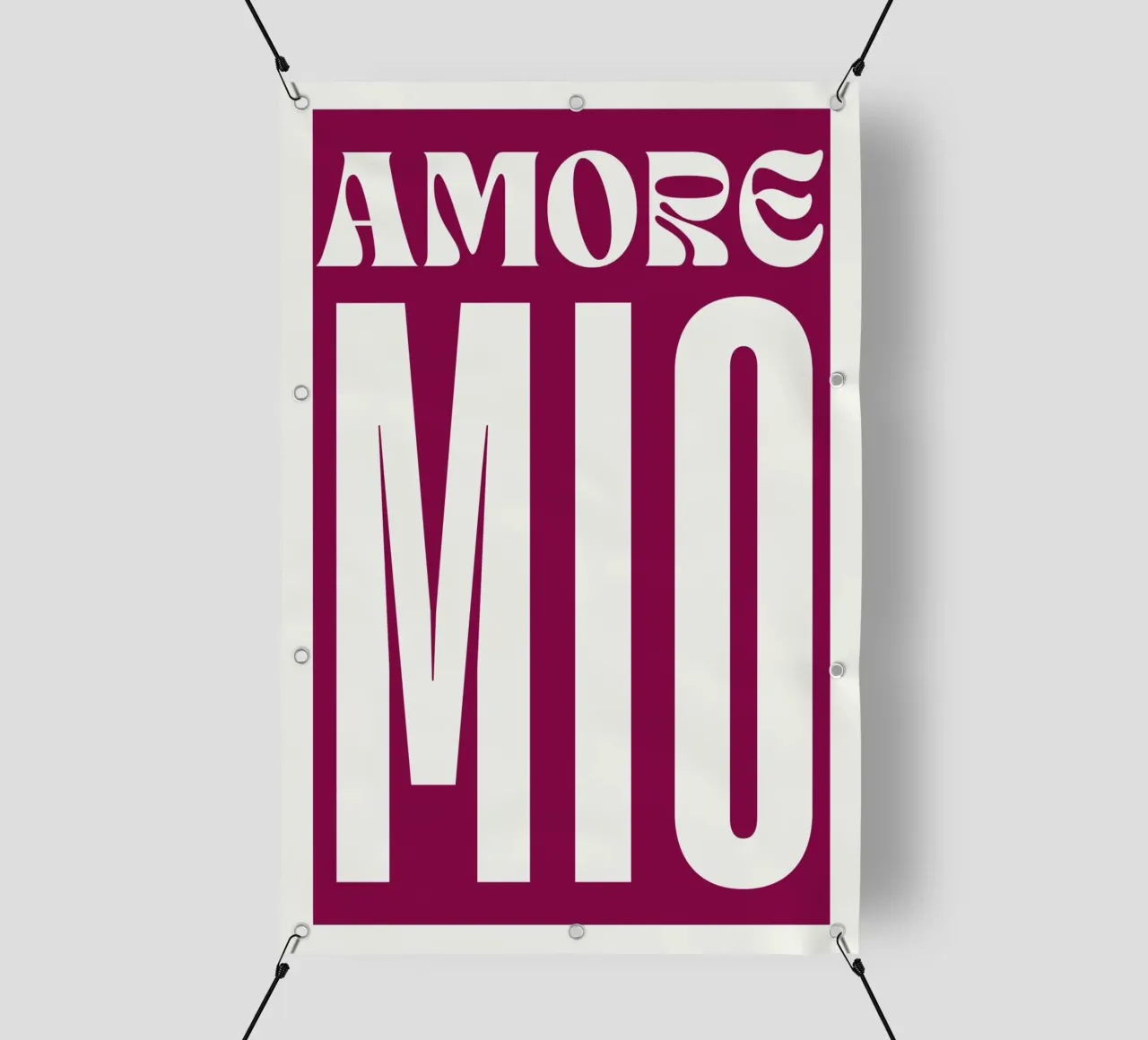 Amore Mio telo in pvc da NORDLICHT DESIGNS