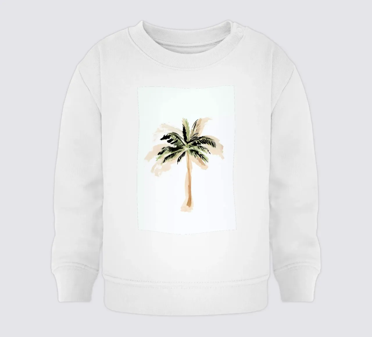 Palm Tree 3 felpa neonato da Farina Kuklinski