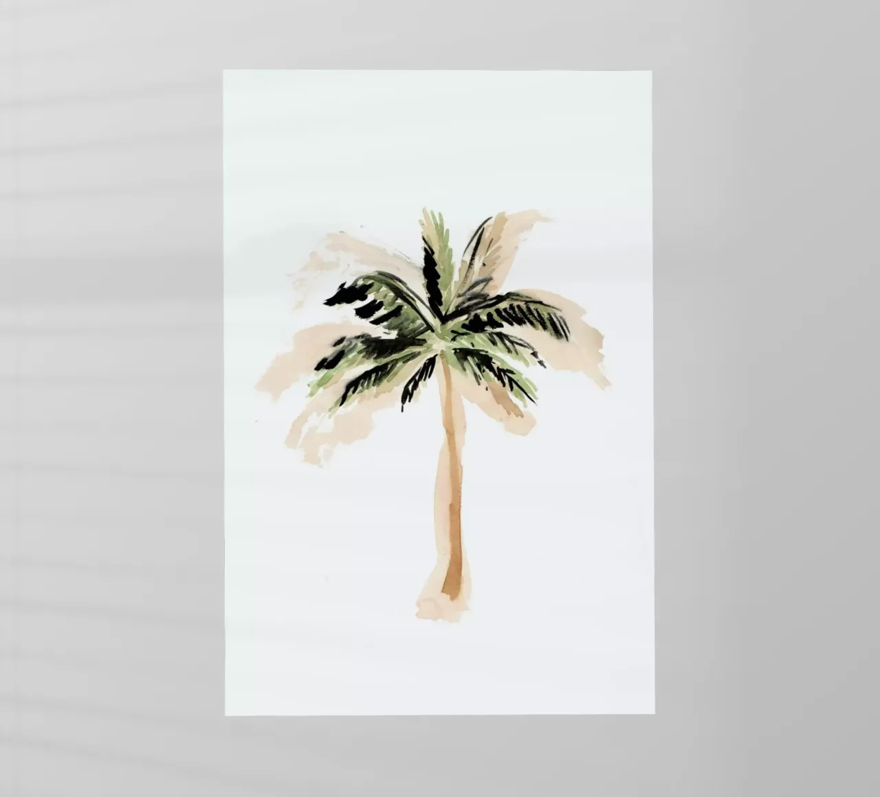 Palm Tree 3 pellicola backlit da Farina Kuklinski