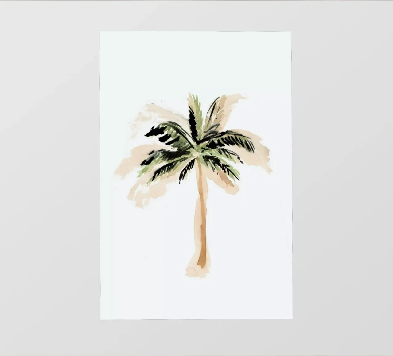 Palm Tree 3 pellicola backlit da Farina Kuklinski