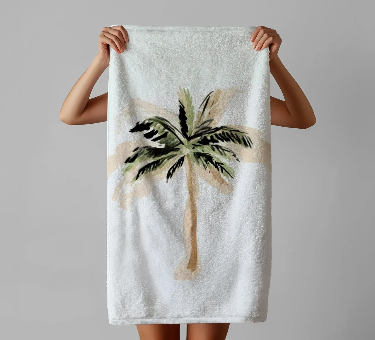 Palm Tree 3 asciugamano da bagno da Farina Kuklinski