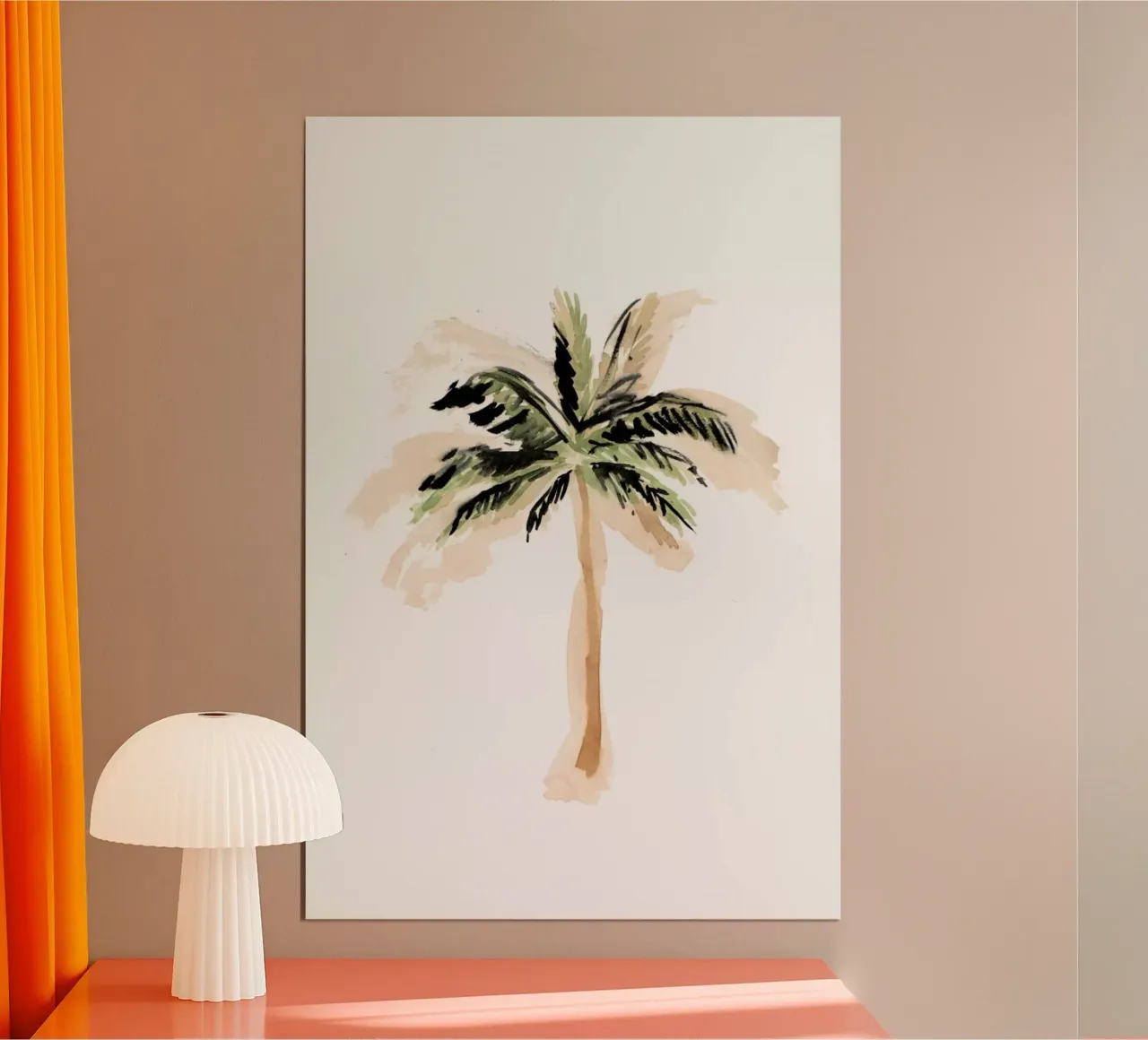 Palm Tree 3 carta hahnemühle da Farina Kuklinski