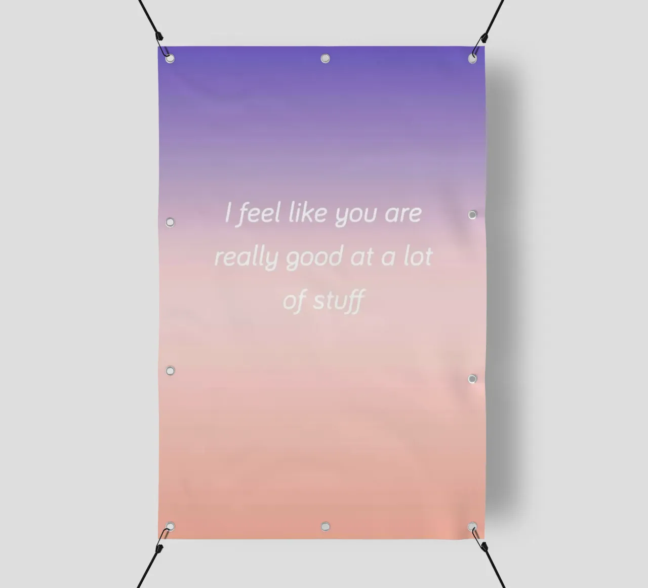 Good At Stuff telo in pvc da Oh Darling