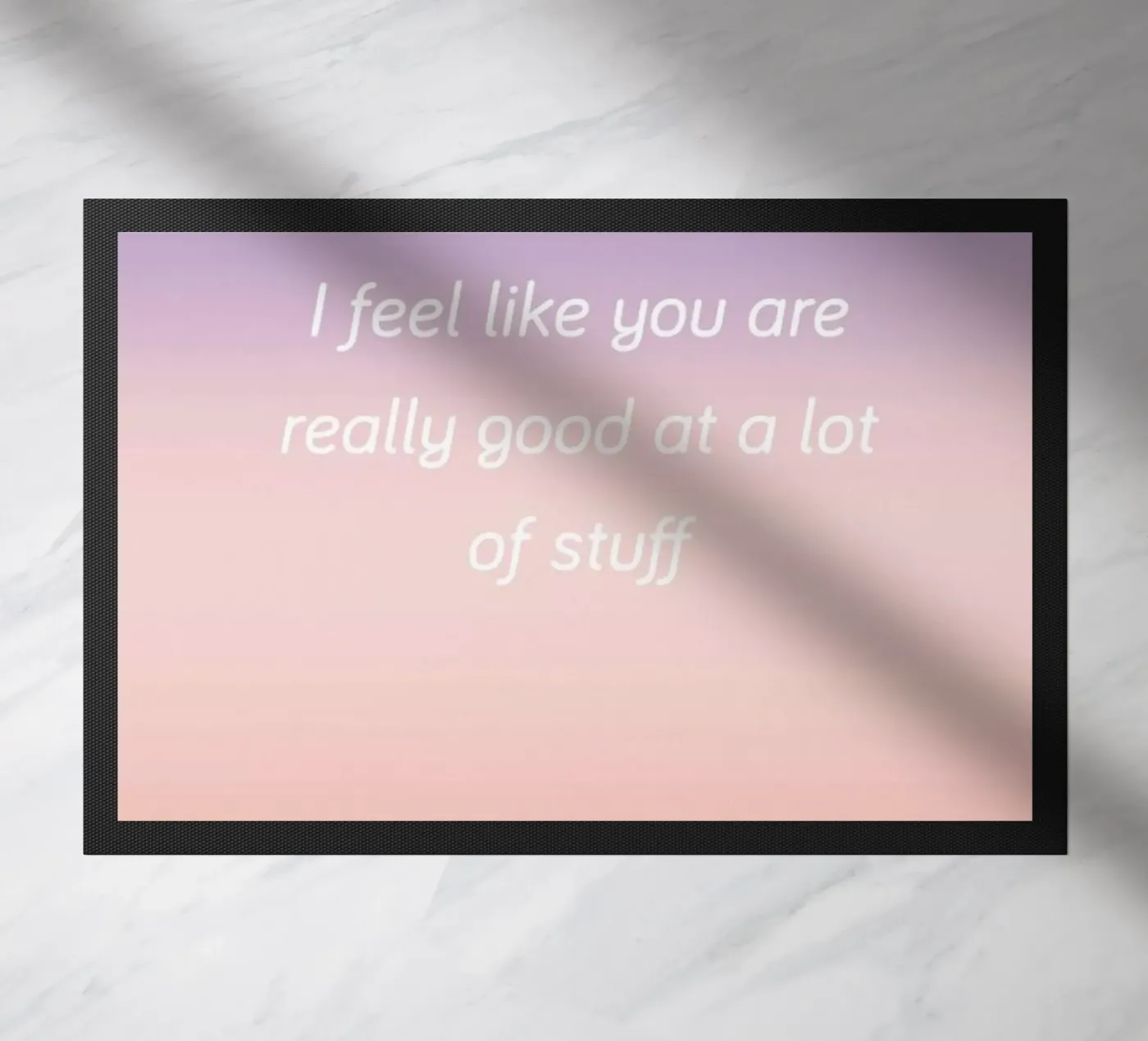 Good At Stuff deurmat van Oh Darling