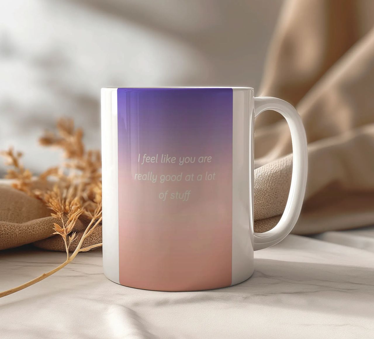 Good At Stuff tazza in ceramica da Oh Darling