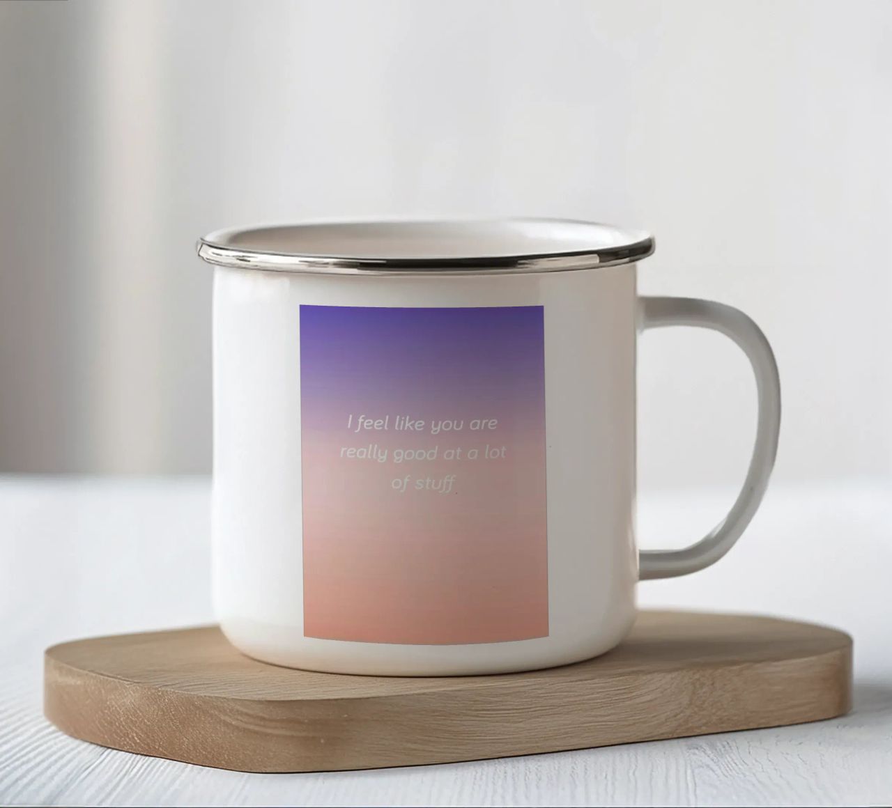 Good At Stuff tazza in smalto da Oh Darling