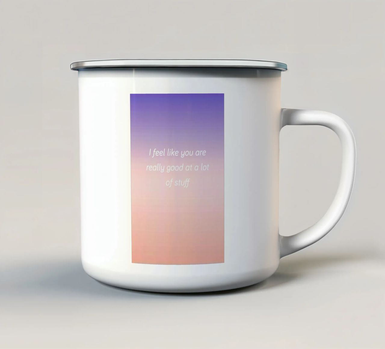 Good At Stuff tazza in smalto da Oh Darling