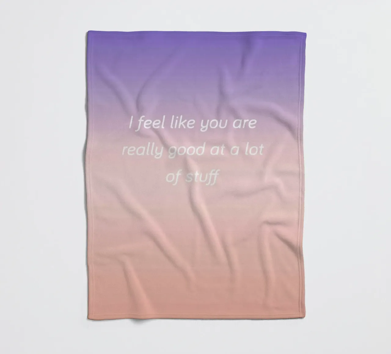 Good At Stuff coperta in pile da Oh Darling
