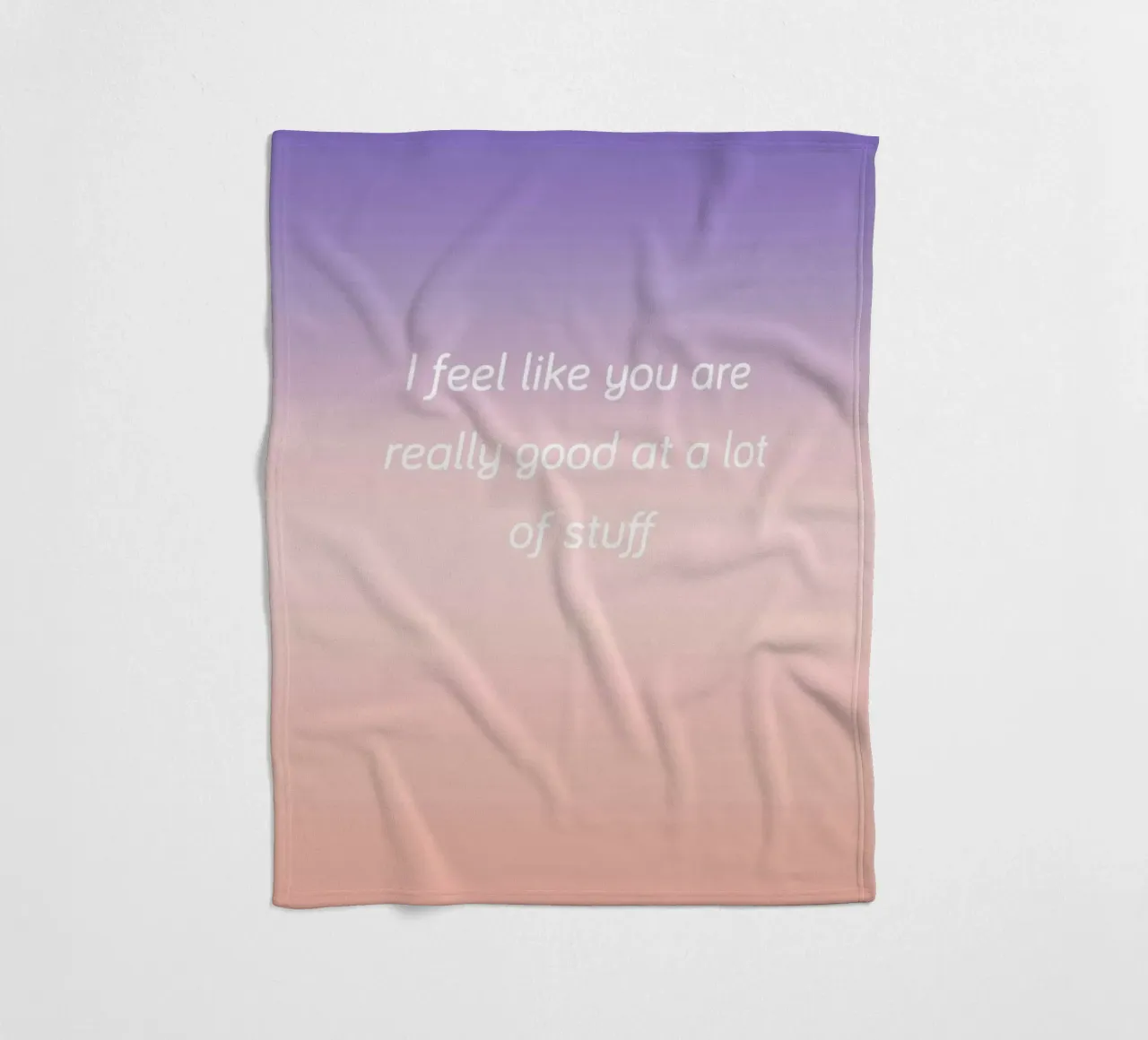 Good At Stuff coperta in pile da Oh Darling