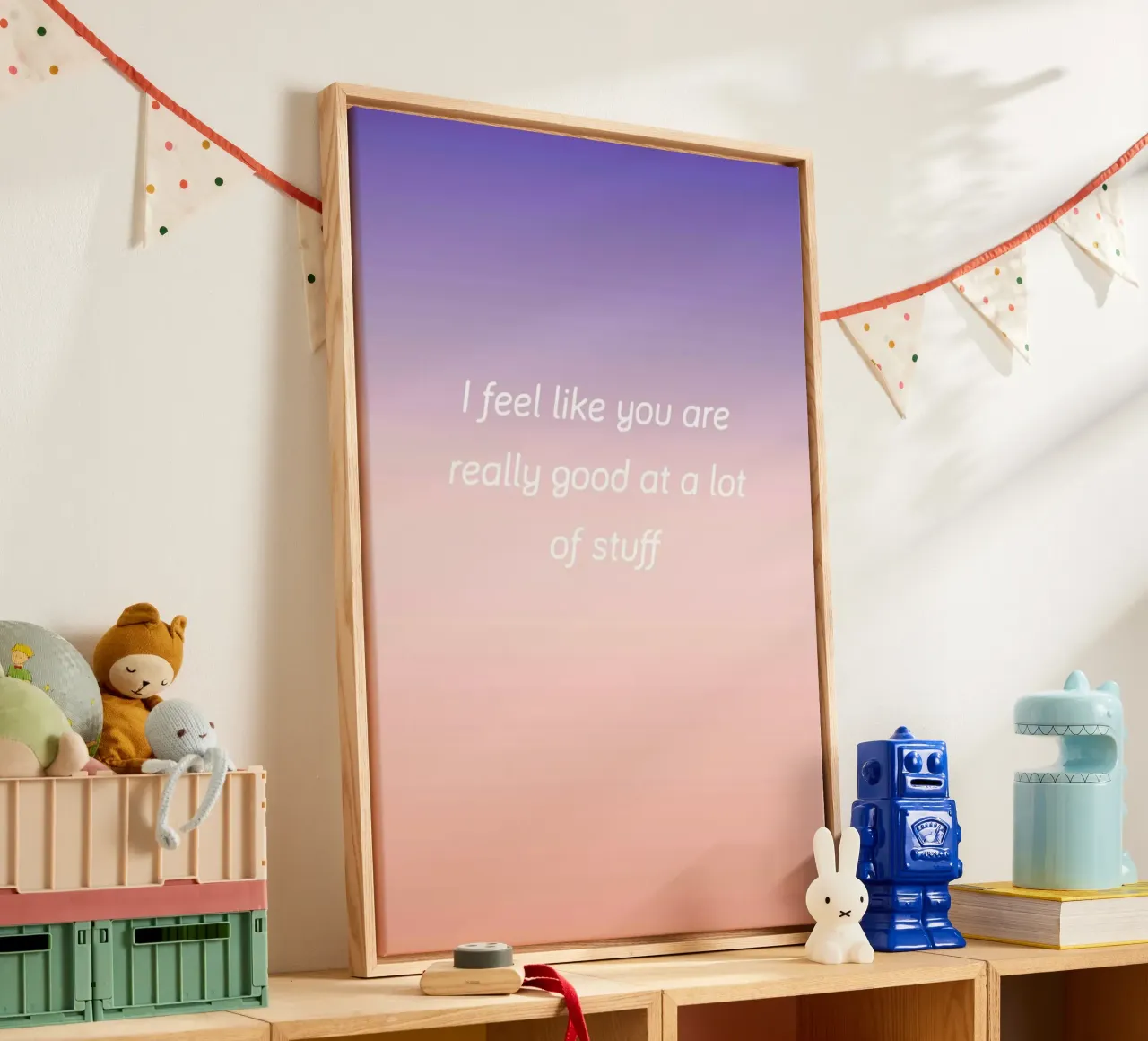 Good At Stuff canvas by Oh Darling