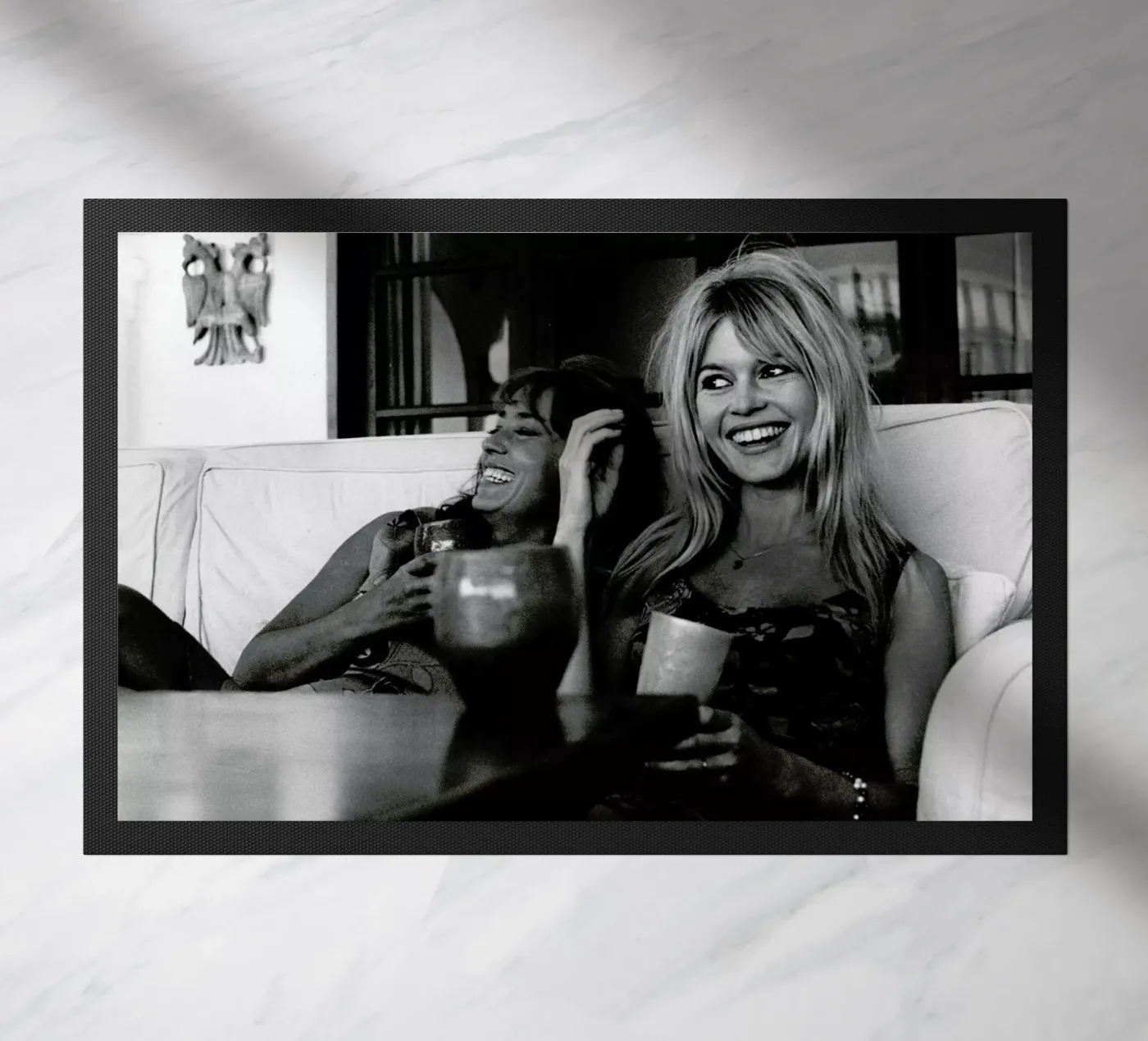 Brigitte Bardot Smiling zerbino da Gallery Print and Art Limited