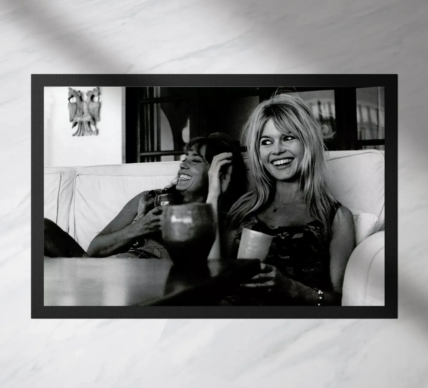 Brigitte Bardot Smiling zerbino da Vintage Photography Archive