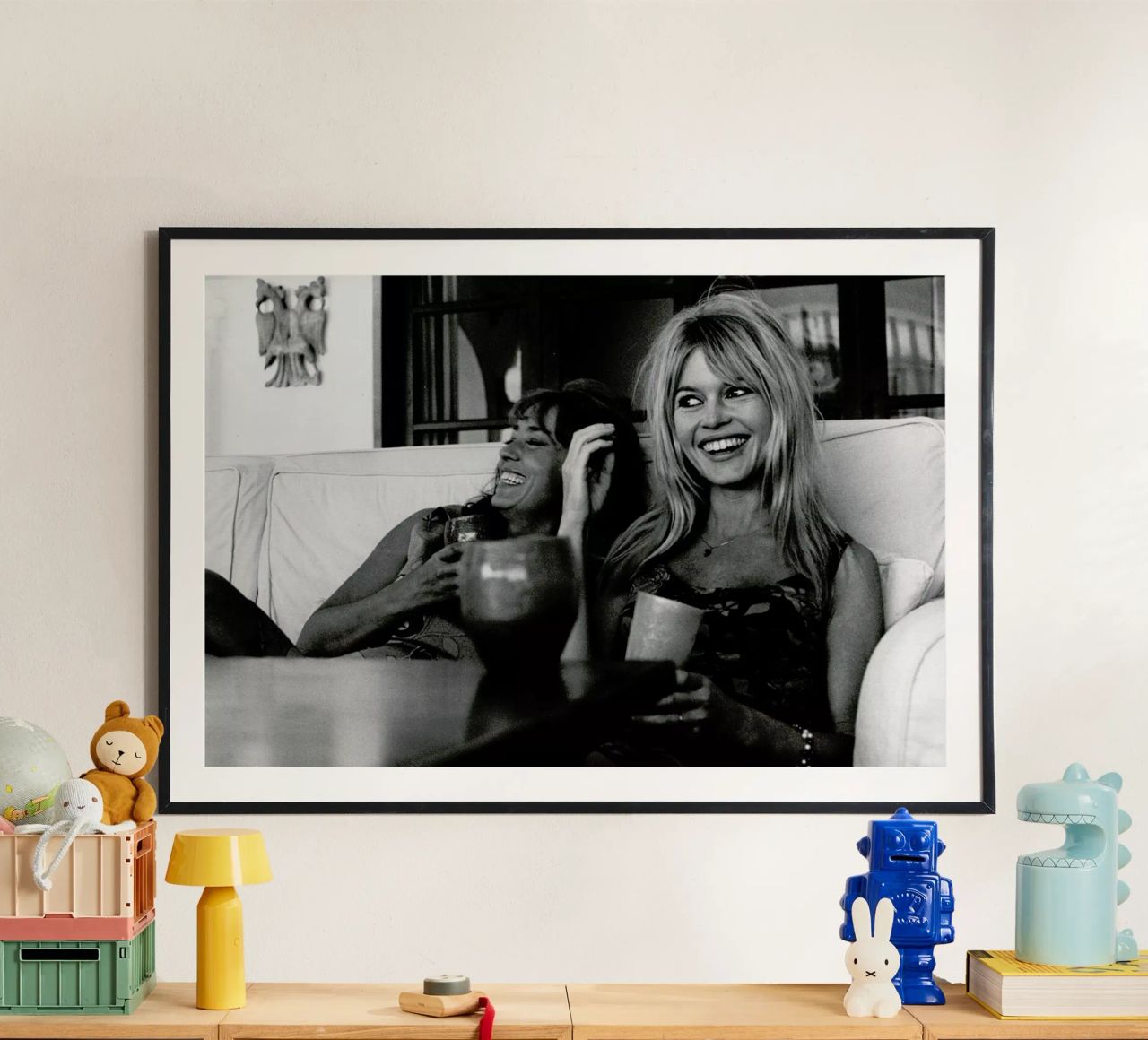 Brigitte Bardot Smiling poster de Gallery Print and Art Limited