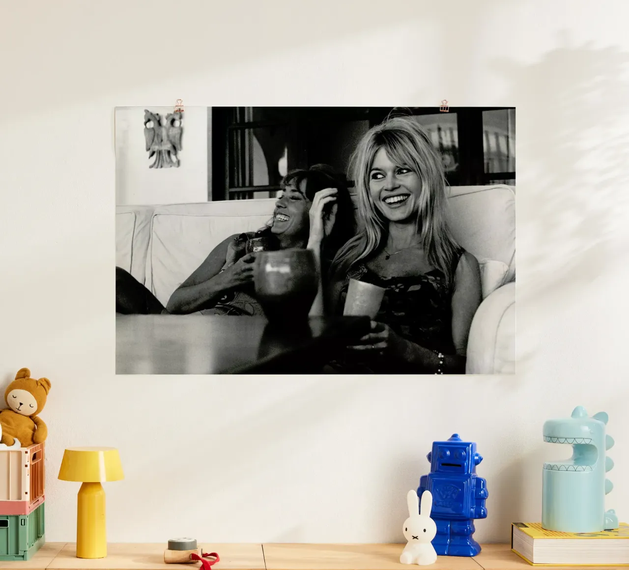 Brigitte Bardot Smiling poster da Gallery Print and Art Limited