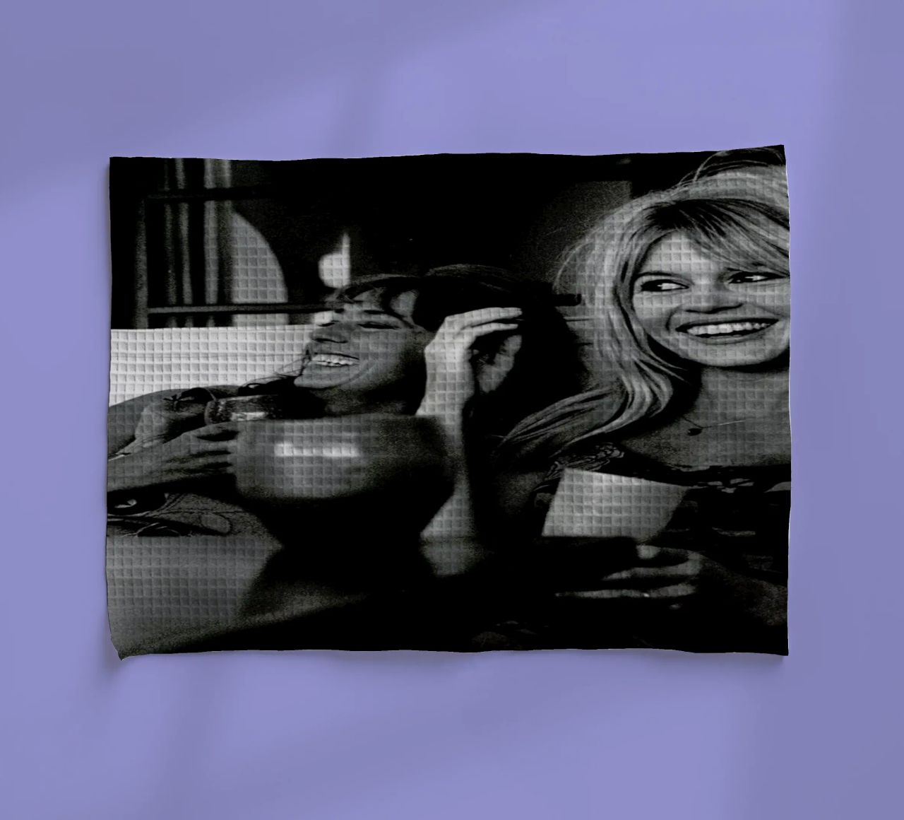 Brigitte Bardot Smiling torchon de Gallery Print and Art Limited
