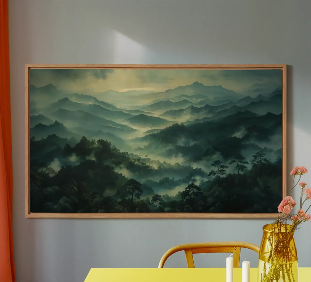 Mist emerge 6 - wideview alluminio dibond da The Quiet Senju