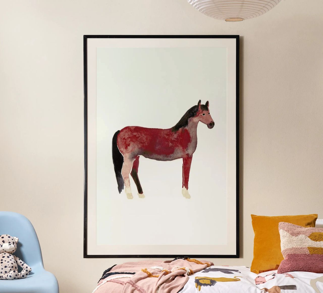 Horse poster by Farina Kuklinski