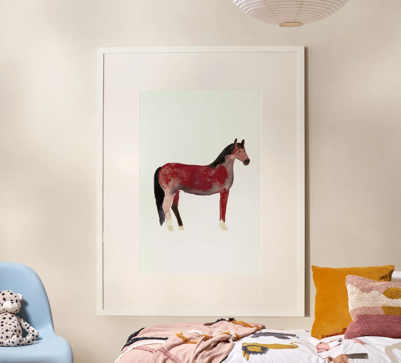 Horse poster by Farina Kuklinski