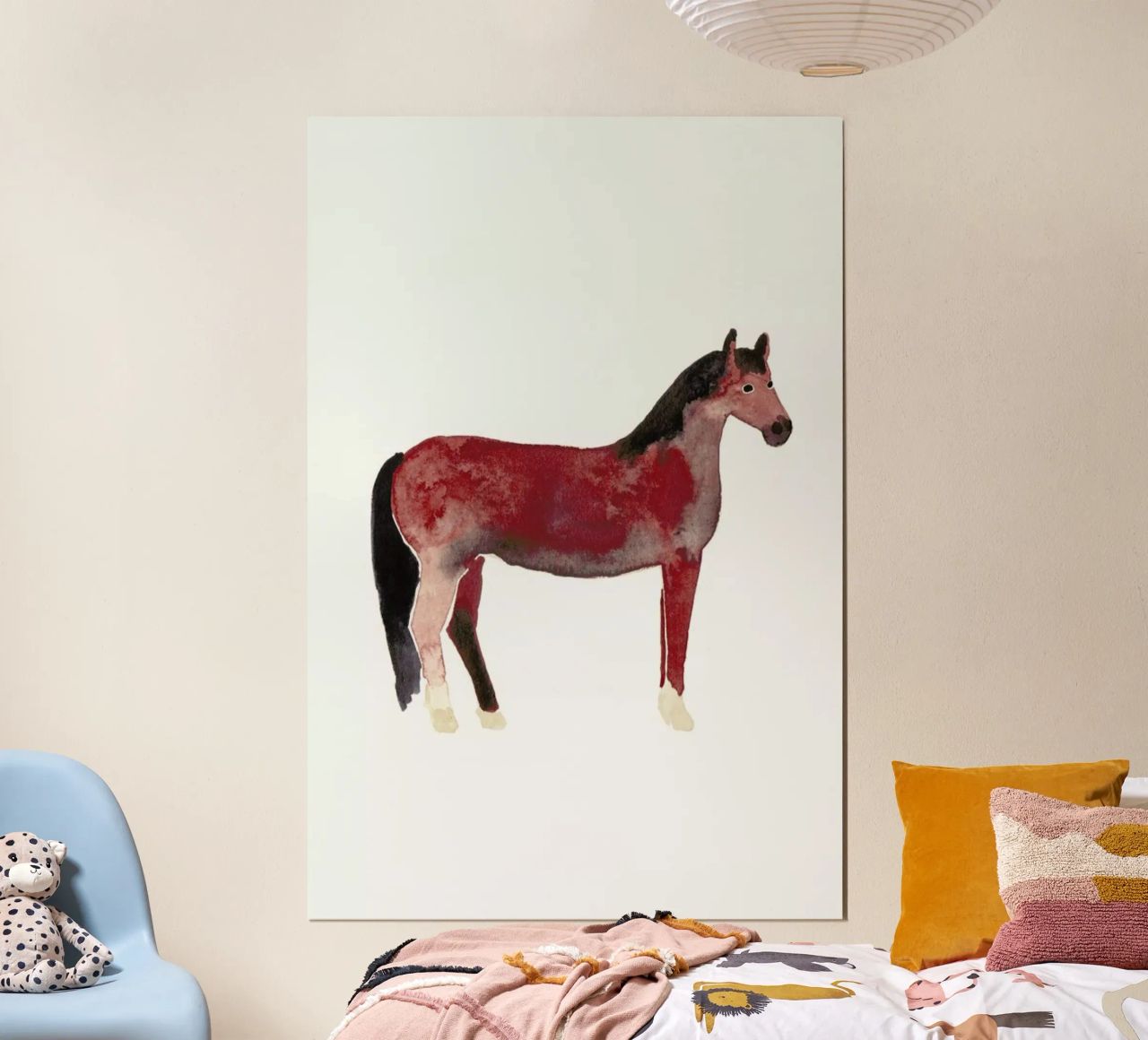 Horse poster by Farina Kuklinski