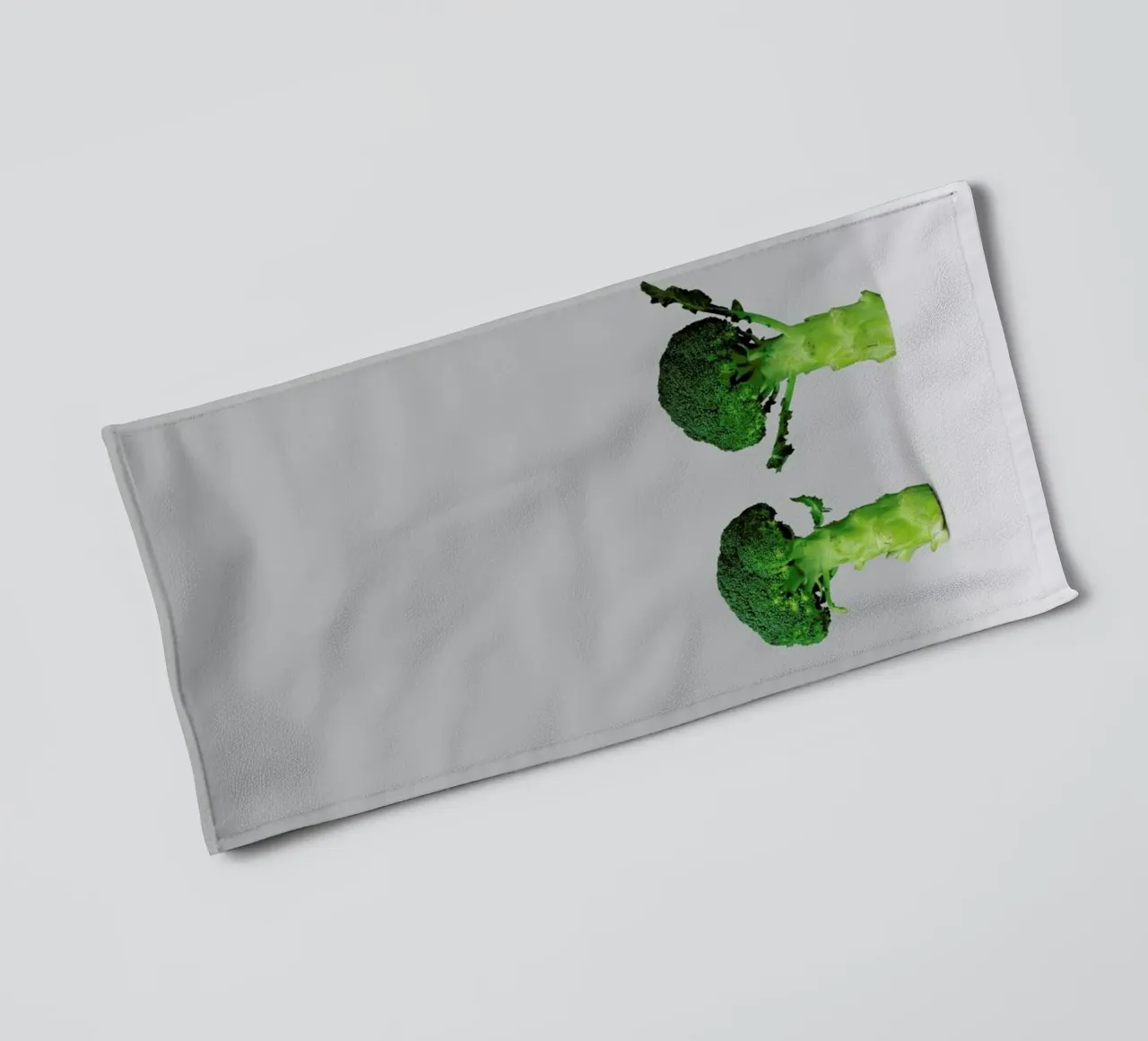Arguing Broccolis asciugamano da bagno da Lemon-apes