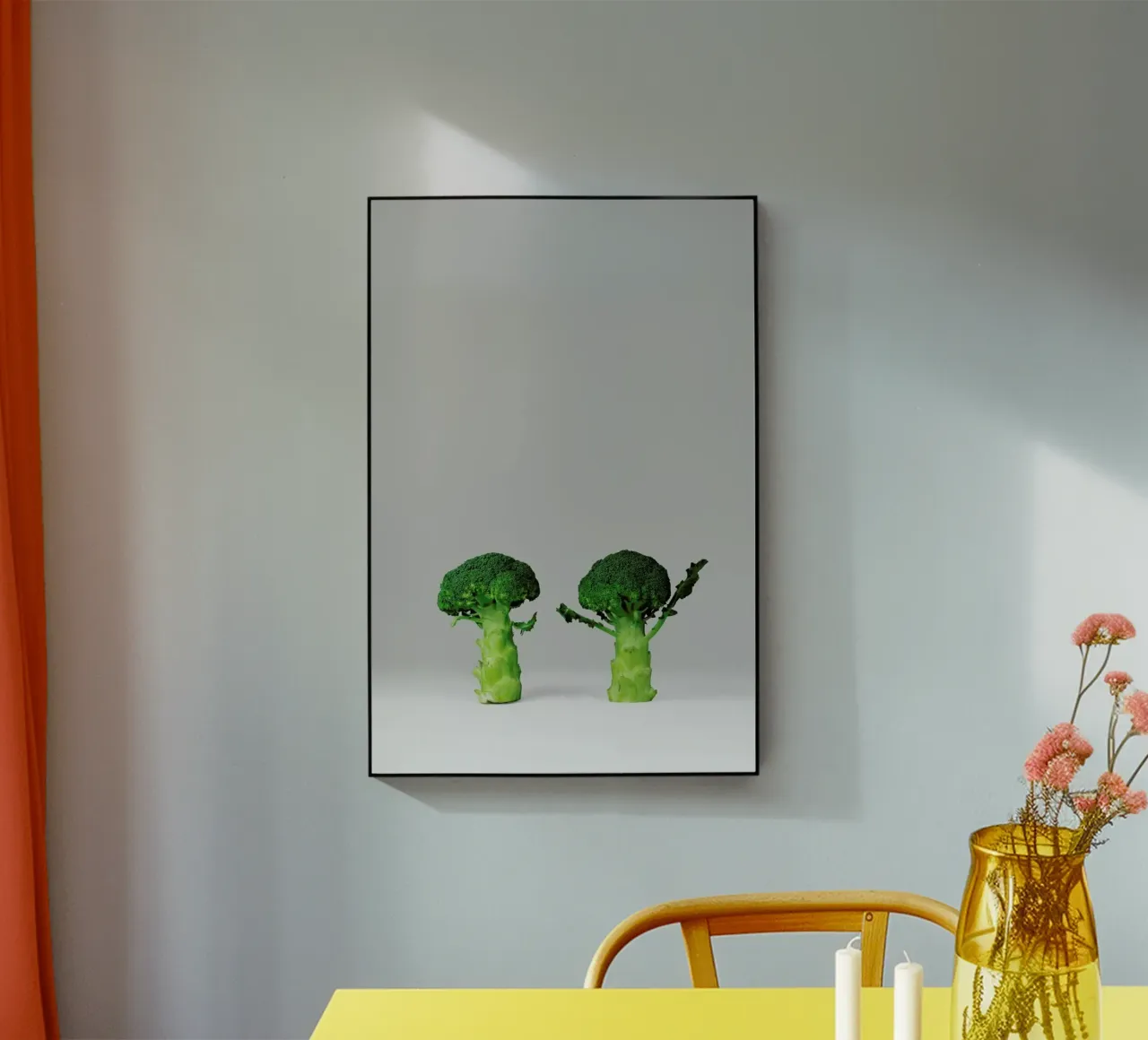 Arguing Broccolis plexiglass da Lemon-apes