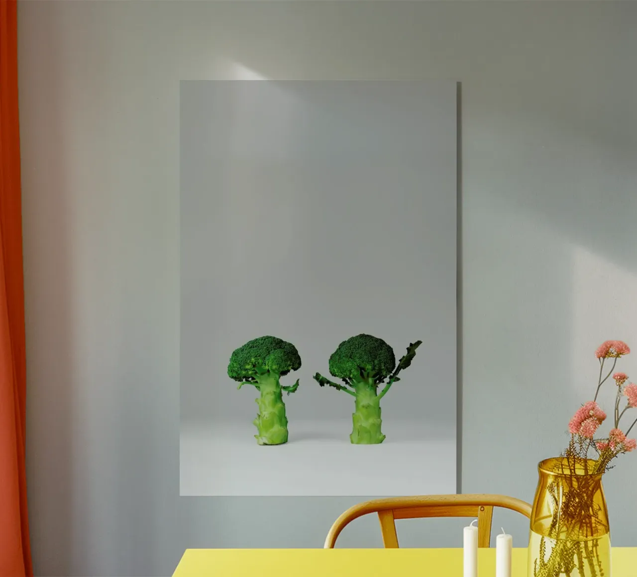Arguing Broccolis plexiglass da Lemon-apes