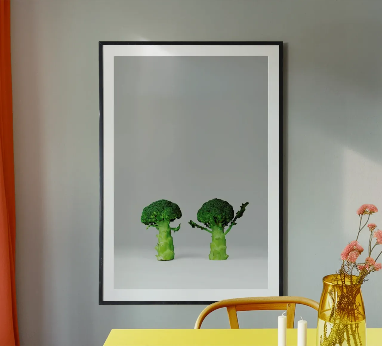 Arguing Broccolis poster da Lemon-apes
