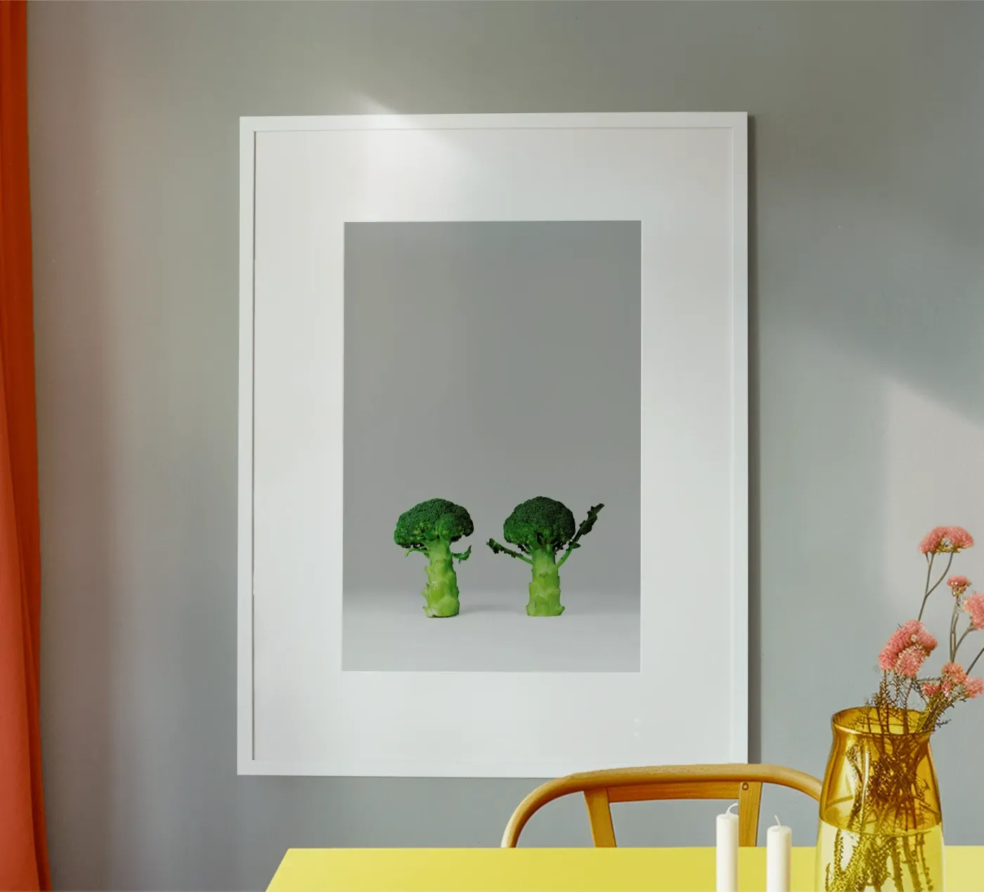 Arguing Broccolis poster da Lemon-apes