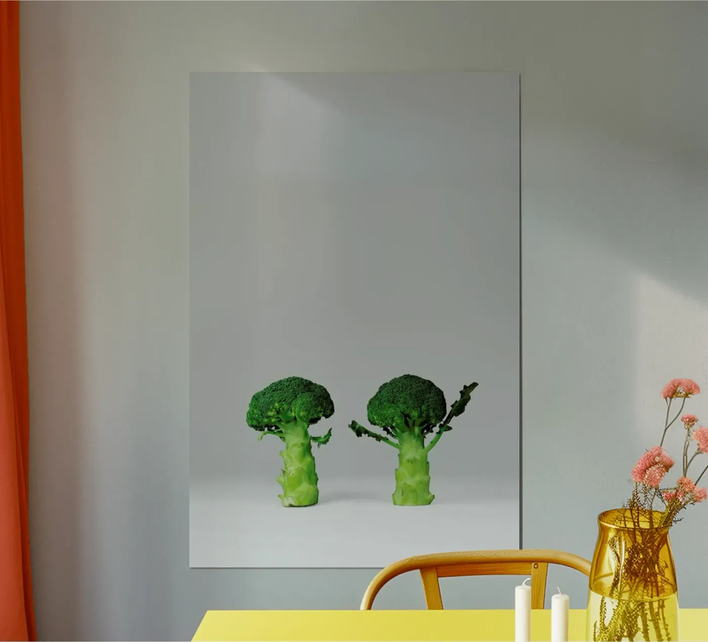 Arguing Broccolis poster da Lemon-apes