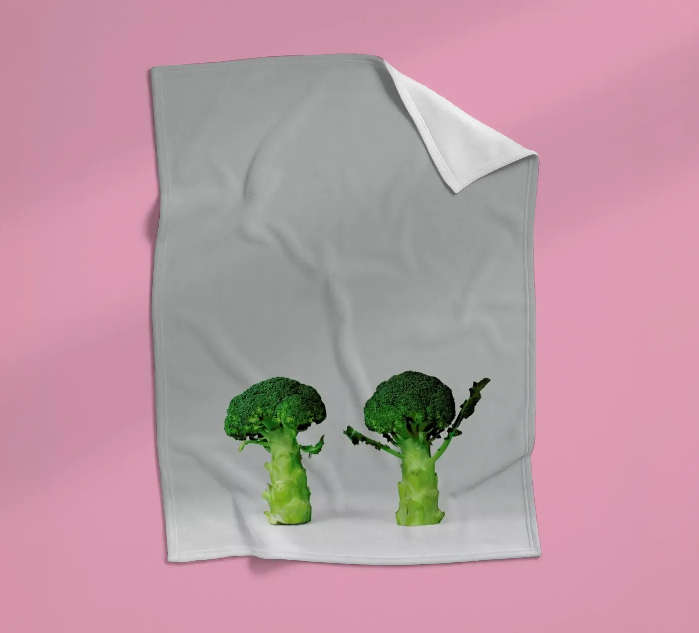 Arguing Broccolis Fleecedecke von Lemon-apes