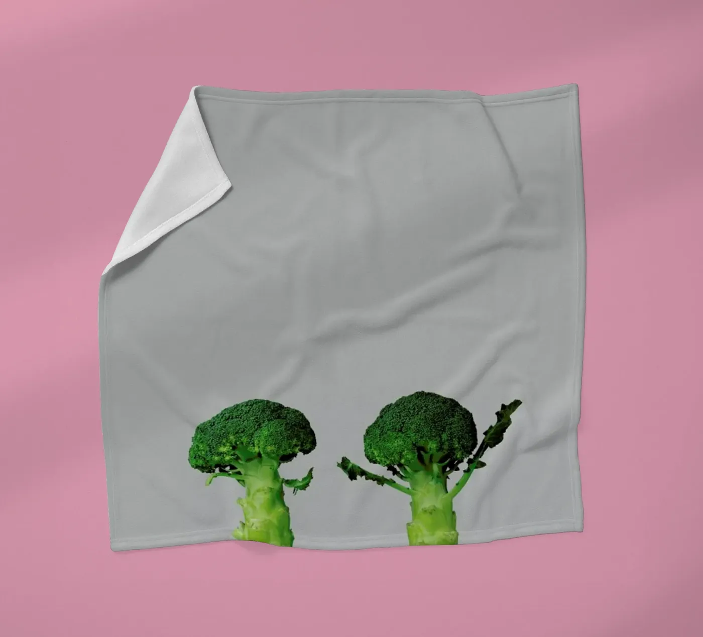 Arguing Broccolis Fleecedecke von Lemon-apes
