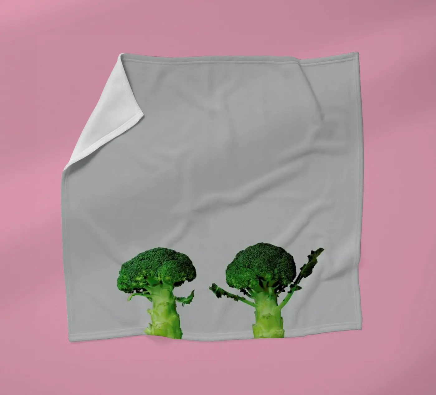 Arguing Broccolis fleecedeken van Lemon-apes