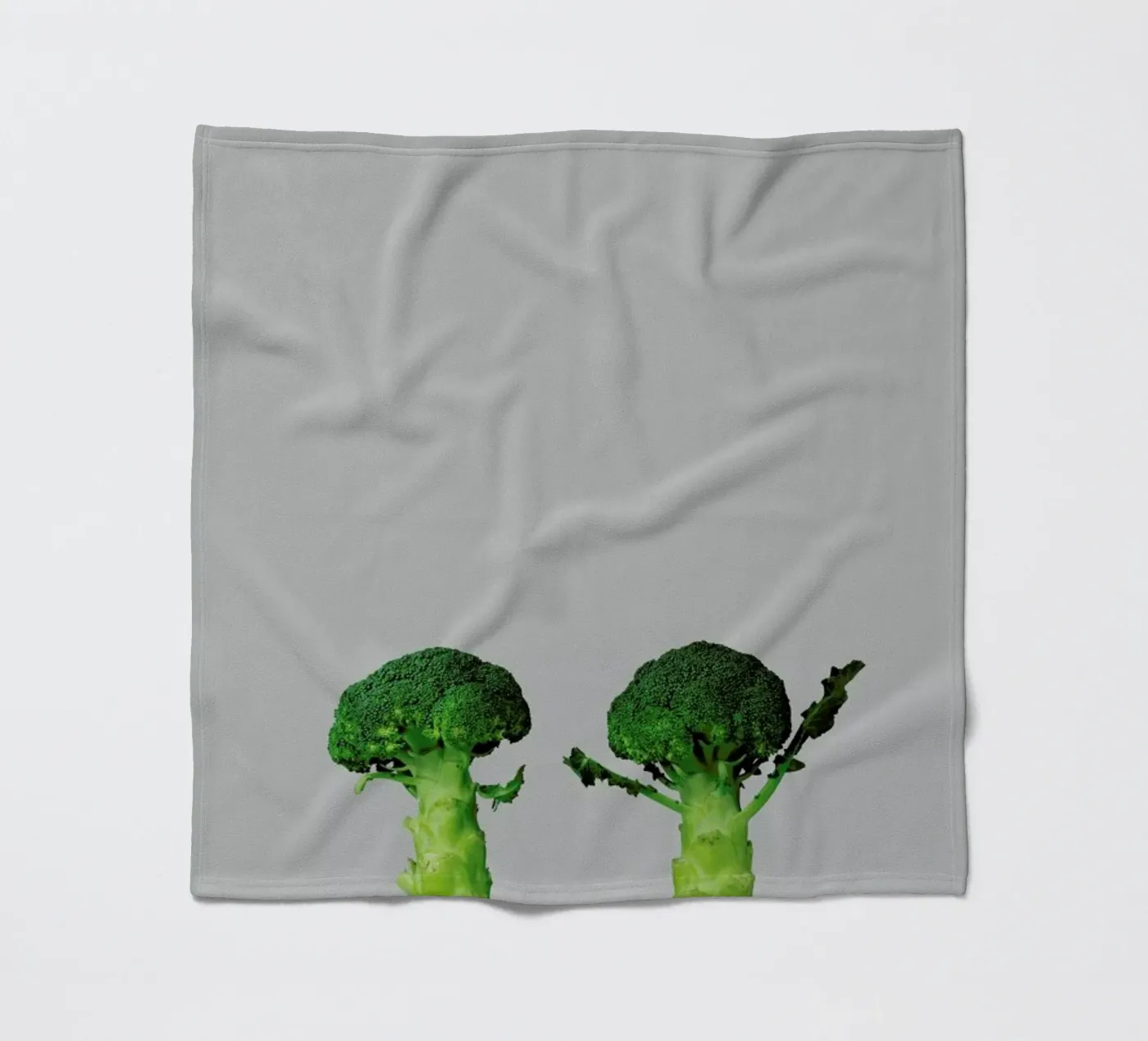 Arguing Broccolis fleecedeken van Lemon-apes