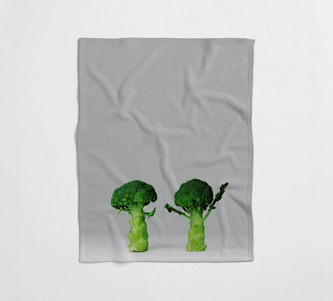 Arguing Broccolis Fleecedecke von Lemon-apes