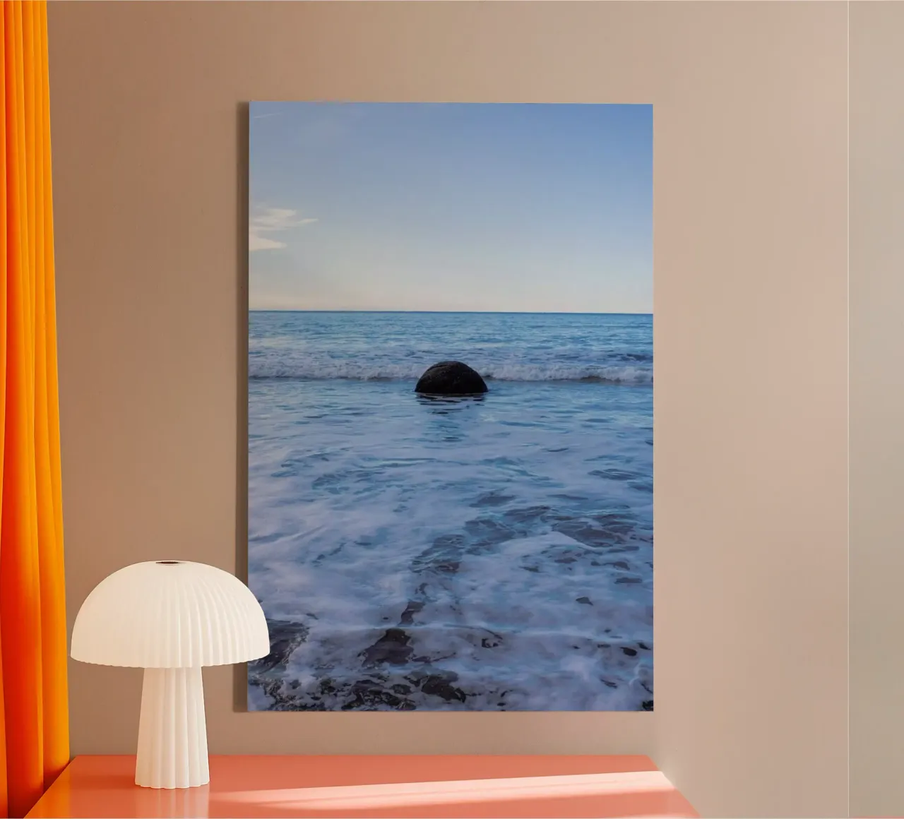 Lost in the Ocean canvas by Jan Luzar
