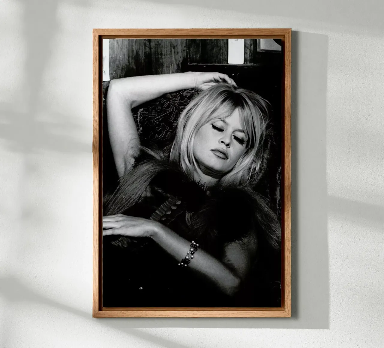 Brigitte Bardot 2 alluminio dibond da Gallery Print and Art Limited