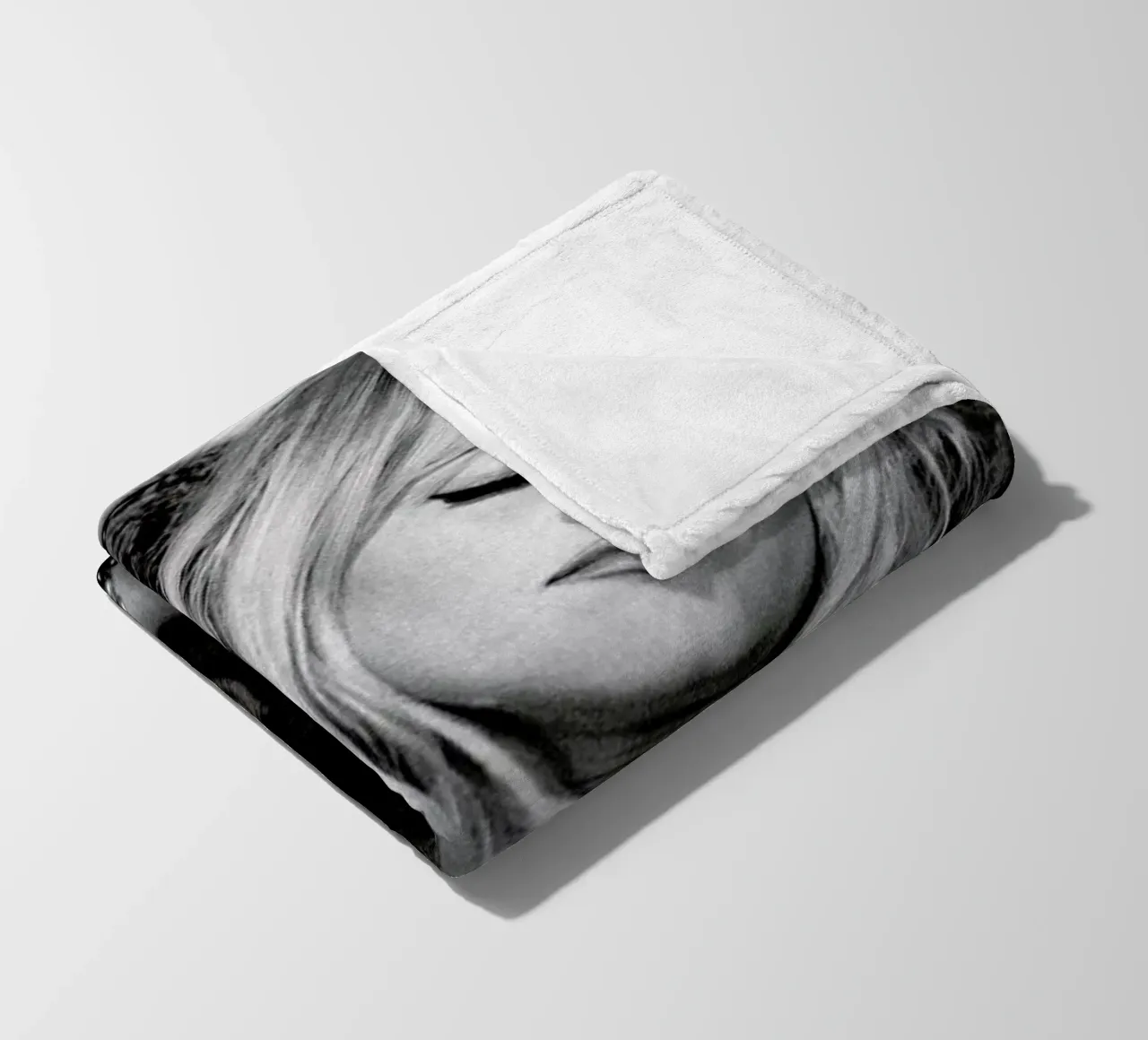 Brigitte Bardot 2 fleece blanket by Gallery Print and Art Limited