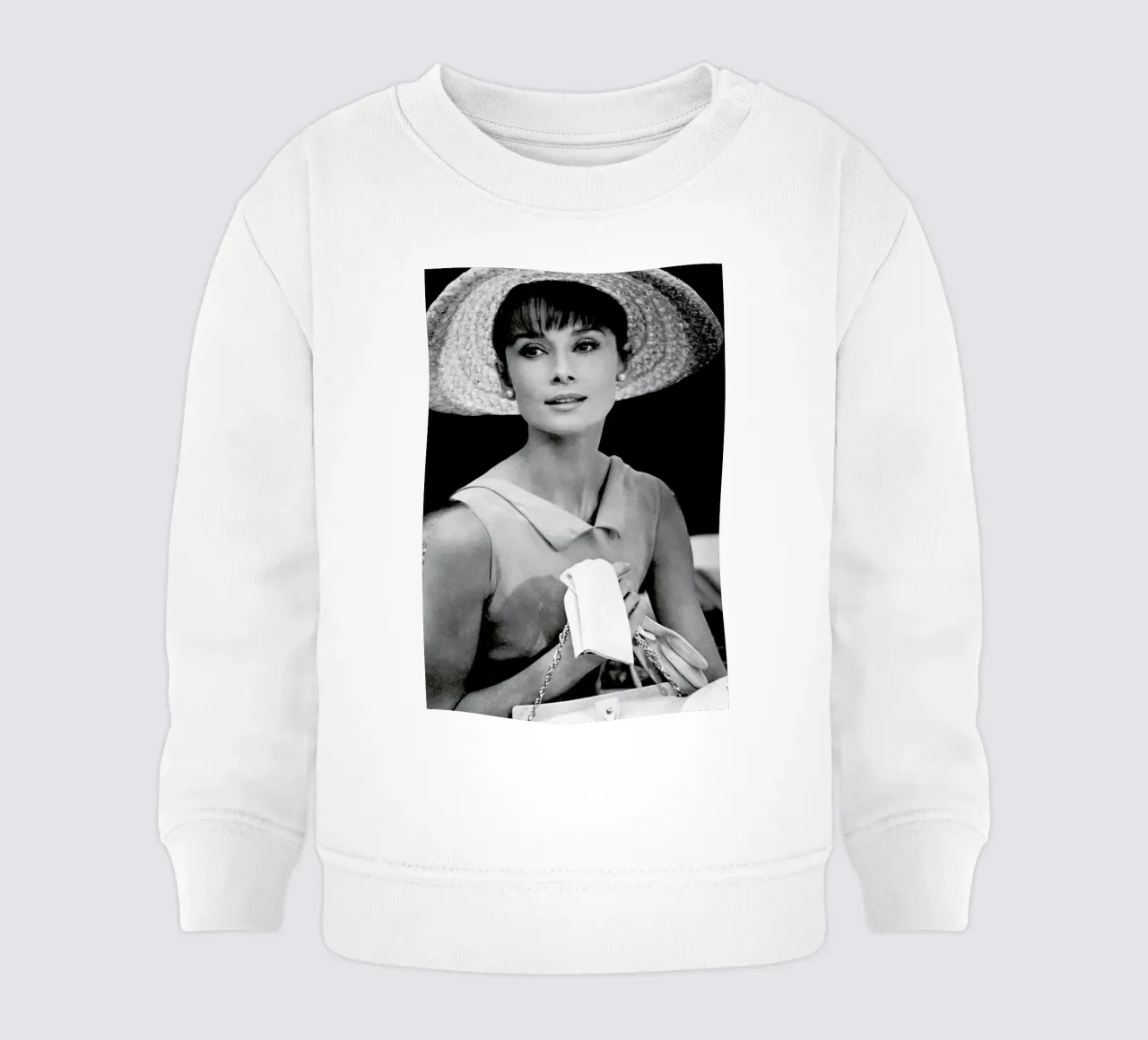Audrey Hepburn 4 felpa neonato da Gallery Print and Art Limited