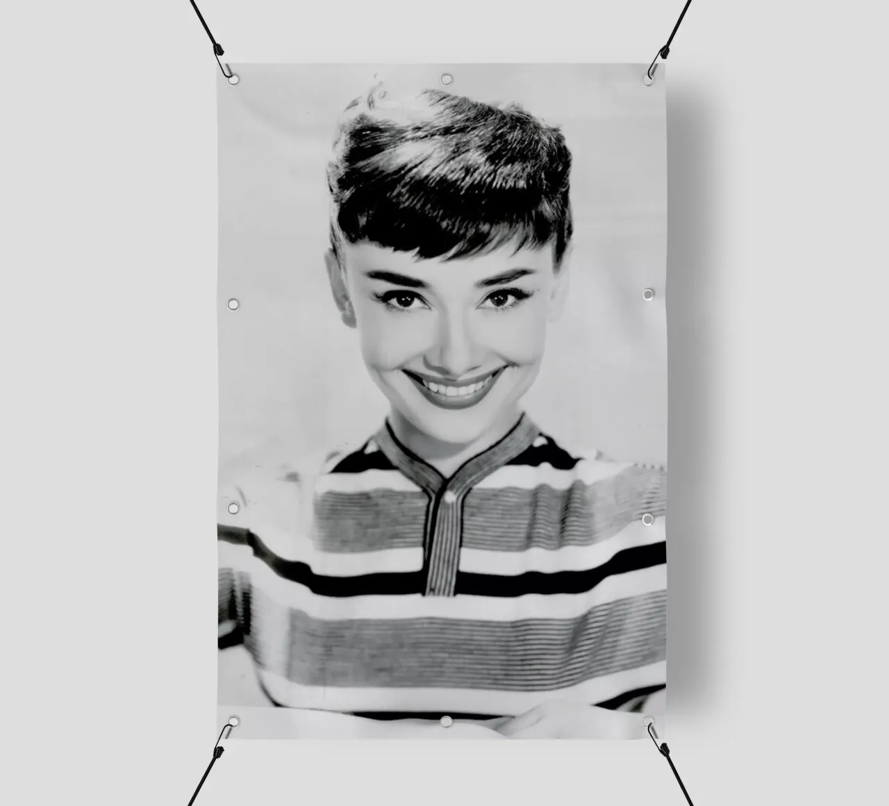 Audrey Hepburn 2 telo in pvc da Gallery Print and Art Limited